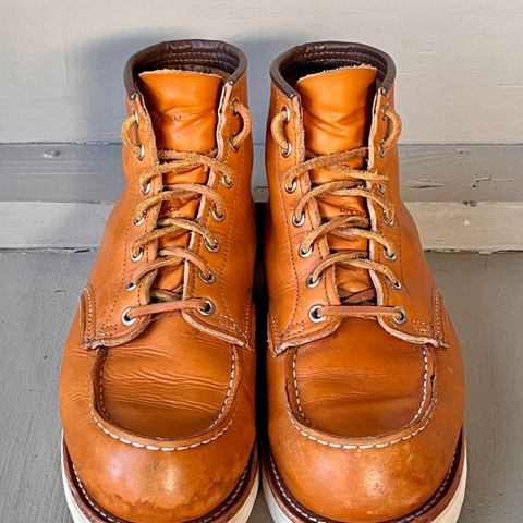 View photo of Red Wing 6-Inch Classic Moc in S.B. Foot Sequoia Gold Russet