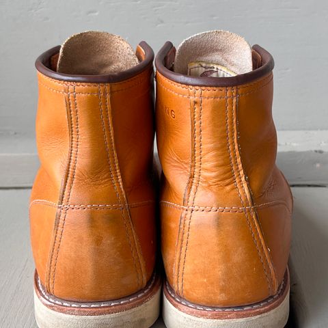 View photo of Red Wing 6-Inch Classic Moc in S.B. Foot Sequoia Gold Russet