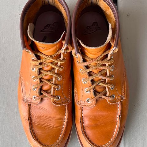 View photo of Red Wing 6-Inch Classic Moc in S.B. Foot Sequoia Gold Russet