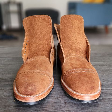 White's Main Street Dress Toe Cap in Unlisted Leather