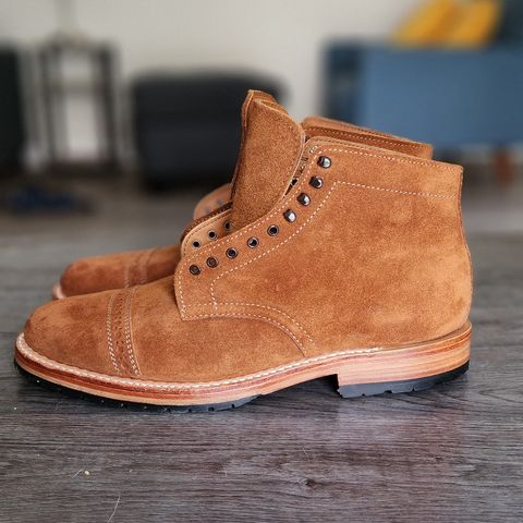 White's Main Street Dress Toe Cap in Unlisted Leather