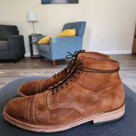White's Main Street Dress Toe Cap in Unlisted Leather