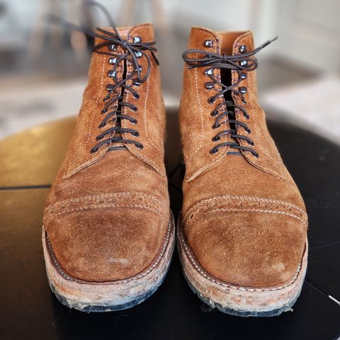 White's Main Street Dress Toe Cap in Unlisted Leather