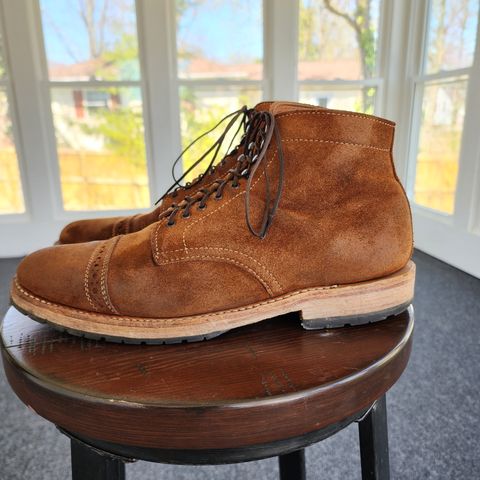 View photo of White's Main Street Dress Toe Cap in Unlisted Leather