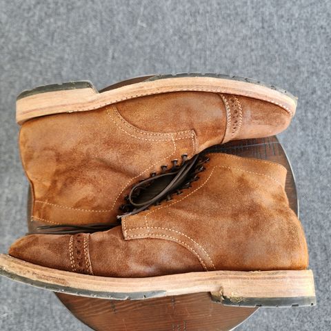 View photo of White's Main Street Dress Toe Cap in Unlisted Leather