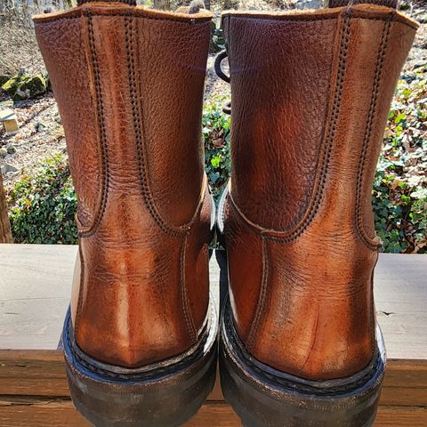 Tricker's Grassmere Country Boot in C.F. Stead Caramel Kudu Classic