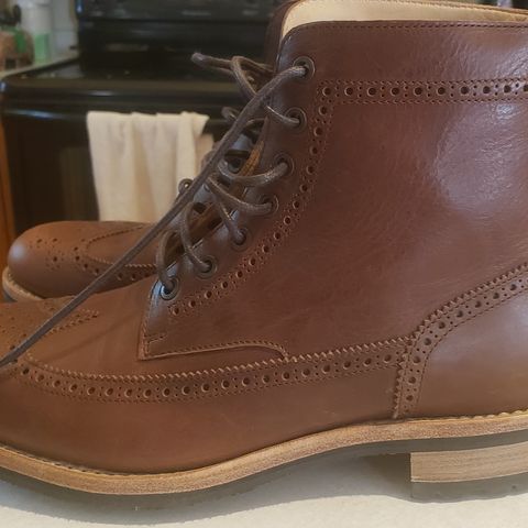 Mark Albert Countrty Boot in C.F. Stead Polo Brown Regency Calf