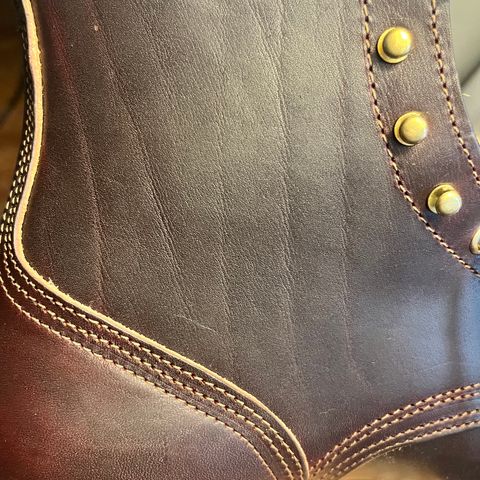 Nicks Free Range in Wickett & Craig Burgundy Double Stuffed
