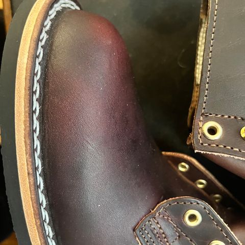 Nicks Free Range in Wickett & Craig Burgundy Double Stuffed