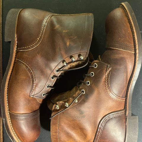Red Wing Iron Ranger in S.B. Foot Copper Rough and Tough