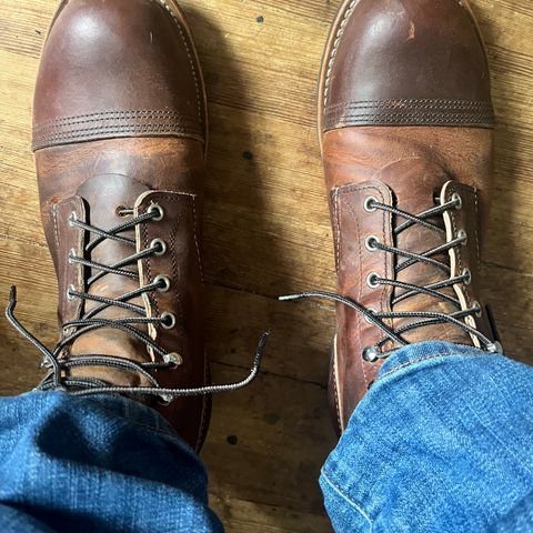 Red Wing Iron Ranger in S.B. Foot Copper Rough and Tough