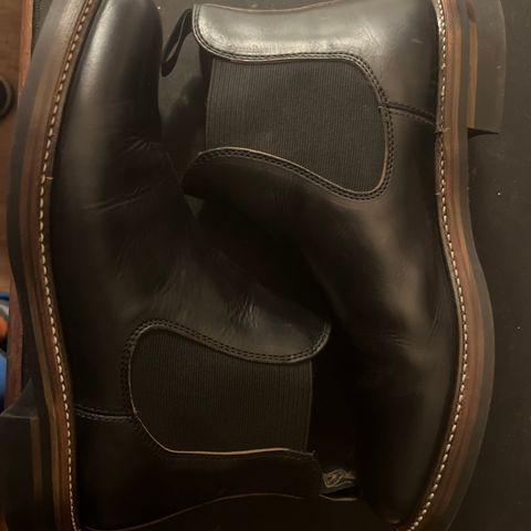 John Lofgren Chelsea Boots in Horween Black Teacore Chromexcel