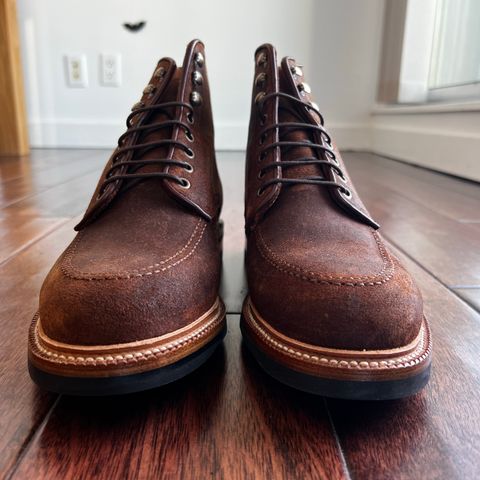 Parkhurst The Niagara in C.F. Stead Light Brown Waxy Commander Suede