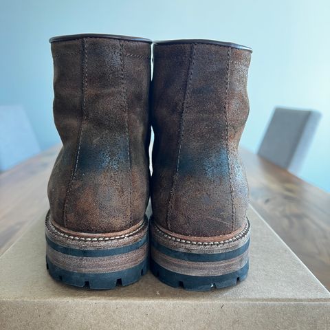 Parkhurst The Niagara in C.F. Stead Light Brown Waxy Commander Suede