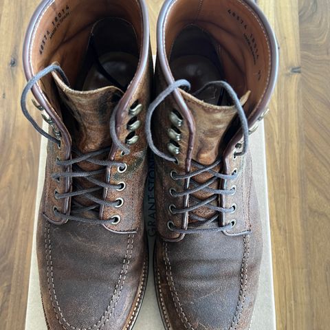 Parkhurst The Niagara in C.F. Stead Light Brown Waxy Commander Suede