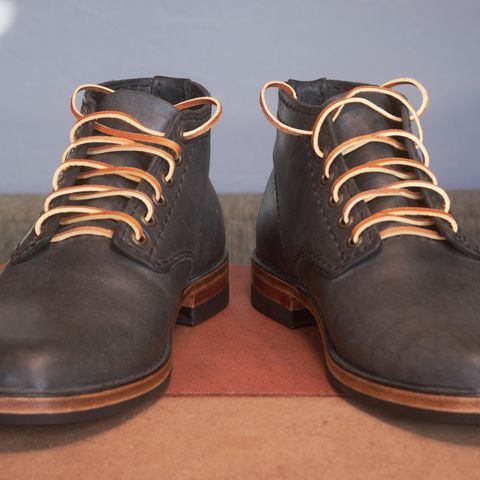 Search result thumbnail of Self-Made Service Boot in Horween Black Nantucket