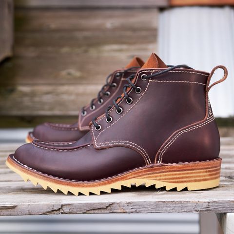 BHHB Pull-Top Moc in Seidel Oxblood Double Shot
