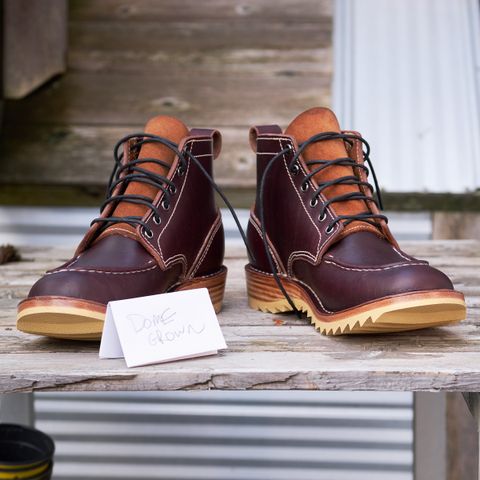 BHHB Pull-Top Moc in Seidel Oxblood Double Shot