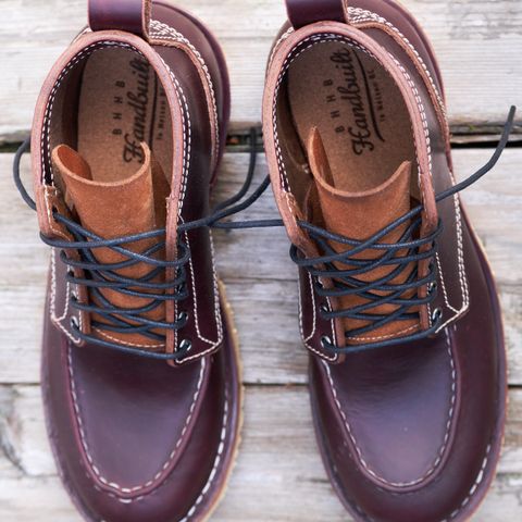 BHHB Pull-Top Moc in Seidel Oxblood Double Shot