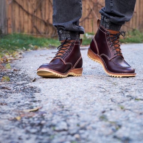 BHHB Pull-Top Moc in Seidel Oxblood Double Shot