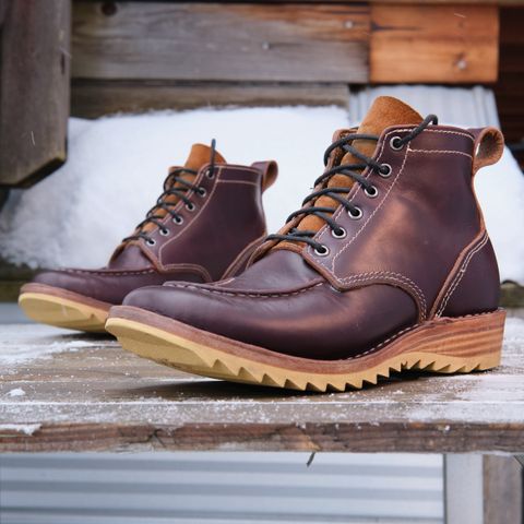 BHHB Pull-Top Moc in Seidel Oxblood Double Shot