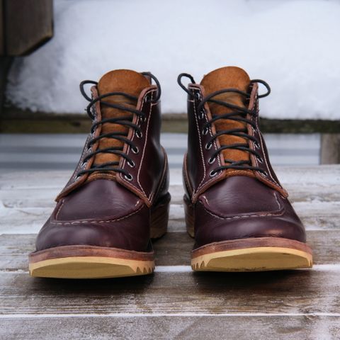 BHHB Pull-Top Moc in Seidel Oxblood Double Shot
