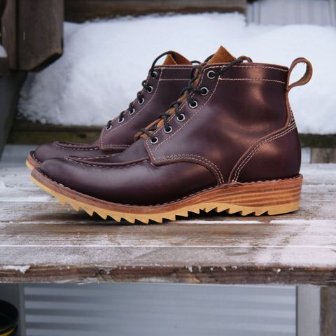 BHHB Pull-Top Moc in Seidel Oxblood Double Shot