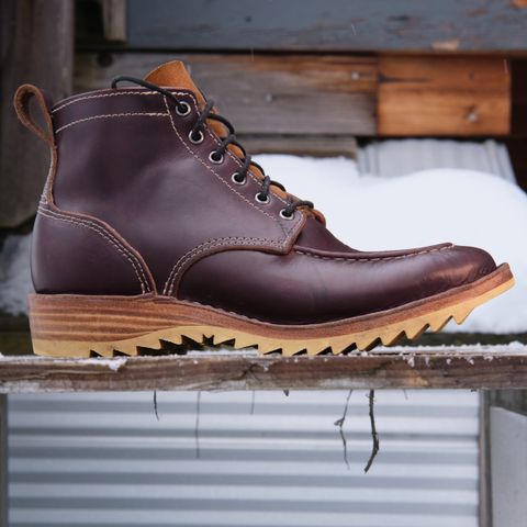 BHHB Pull-Top Moc in Seidel Oxblood Double Shot