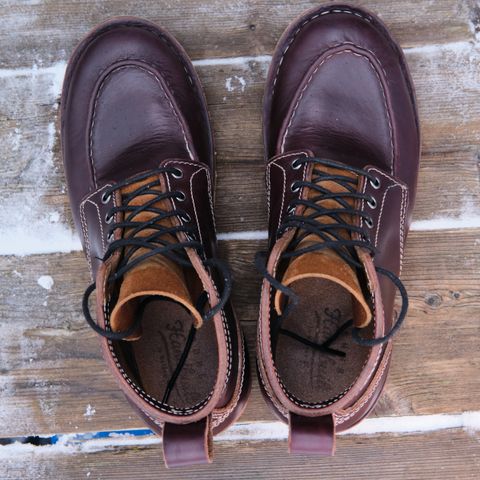 BHHB Pull-Top Moc in Seidel Oxblood Double Shot