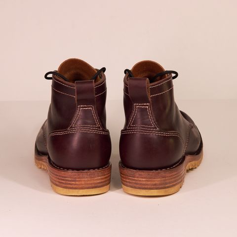 View photo of BHHB Pull-Top Moc in Seidel Oxblood Double Shot