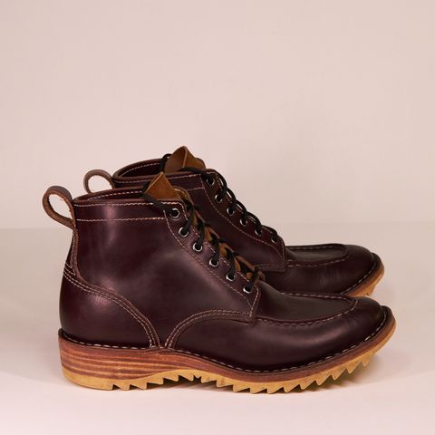 View photo of BHHB Pull-Top Moc in Seidel Oxblood Double Shot