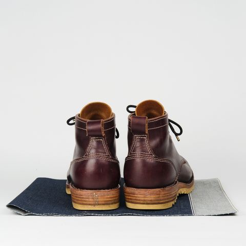 View photo of BHHB Pull-Top Moc in Seidel Oxblood Double Shot