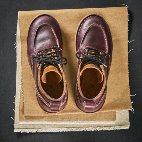 View photo of BHHB Pull-Top Moc in Seidel Oxblood Double Shot