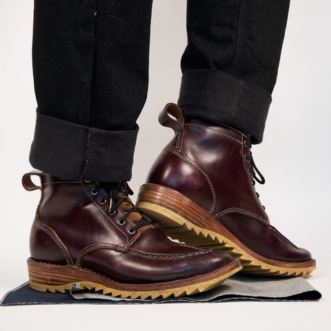 View photo of BHHB Pull-Top Moc in Seidel Oxblood Double Shot