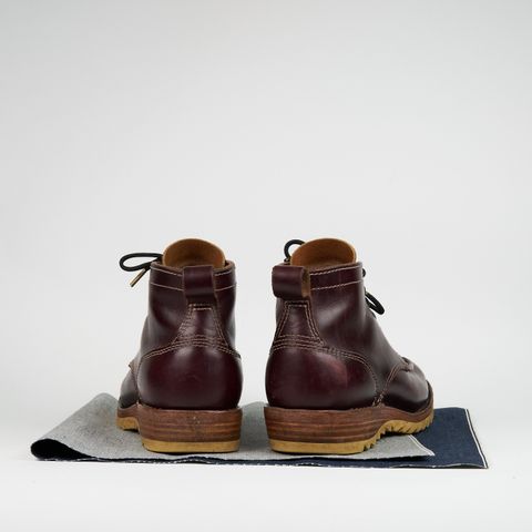 View photo of BHHB Pull-Top Moc in Seidel Oxblood Double Shot