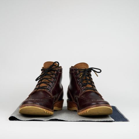 View photo of BHHB Pull-Top Moc in Seidel Oxblood Double Shot