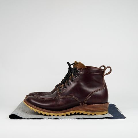 View photo of BHHB Pull-Top Moc in Seidel Oxblood Double Shot