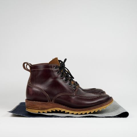 View photo of BHHB Pull-Top Moc in Seidel Oxblood Double Shot