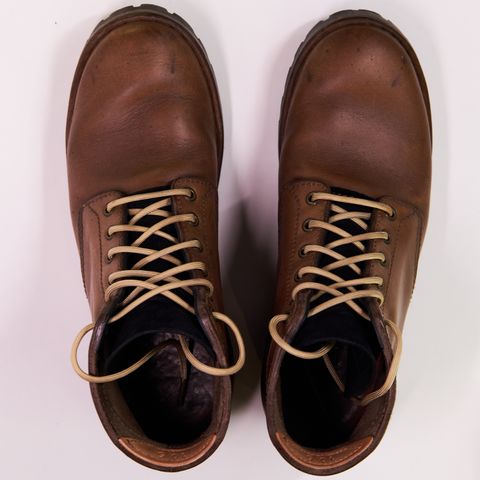 View photo of BHHB Baller Collar Standard in Horween Natural Chromexcel