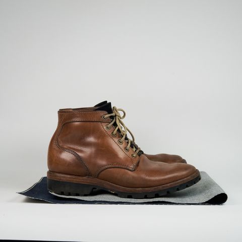 View photo of BHHB Baller Collar Standard in Horween Natural Chromexcel