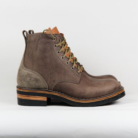 BHHB 7 Hole Standard in Horween Steel Predator & Horween Toasted Tan Dublin