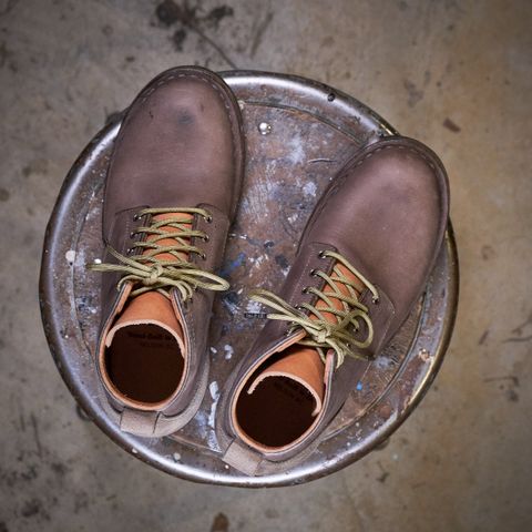 BHHB 7 Hole Standard in Horween Steel Predator & Horween Toasted Tan Dublin