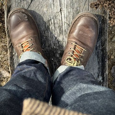 BHHB 7 Hole Standard in Horween Steel Predator & Horween Toasted Tan Dublin
