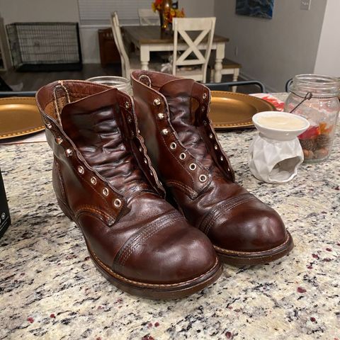 Search result thumbnail of Red Wing Iron Ranger in S.B. Foot Amber Harness