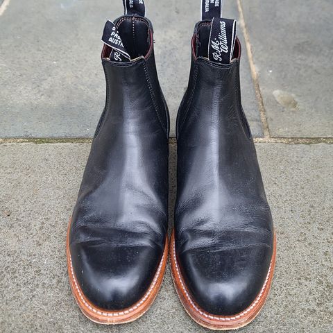 R.M. Williams Classic Turnout Boot in Black Yearling
