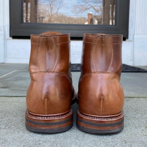 Grant Stone Ottawa Boot in Horween Honey Glazed Shell Cordovan
