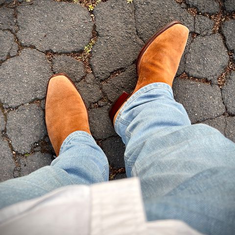 Tecovas The Warren in Deerskin Roughout