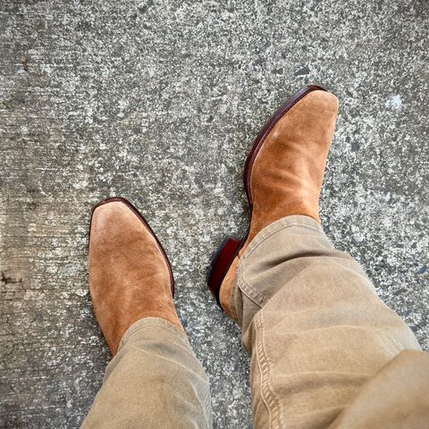 Tecovas The Warren in Deerskin Roughout