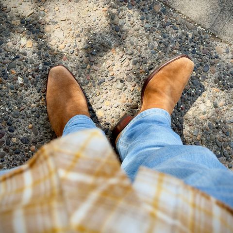 Tecovas The Warren in Deerskin Roughout