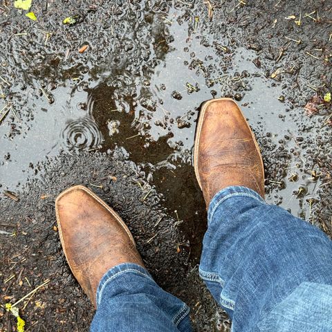 View photo of Ariat Hybrid Roughstock in Fiery Brown Crunch